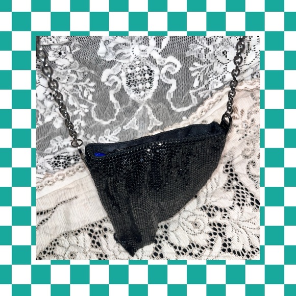 BCBG MAXAZARIA Black Metallic Evening Bag - Picture 3 of 10